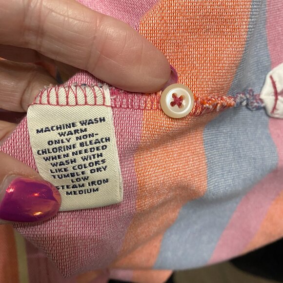 Lg Daniel Cremieux Mens Multi-Colored Polo Shirt - Picture 5 of 5